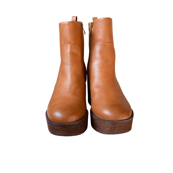 House of Harlow 1960 Festival Chunky Brown Boots - size 9.5 - Picture 5 of 10